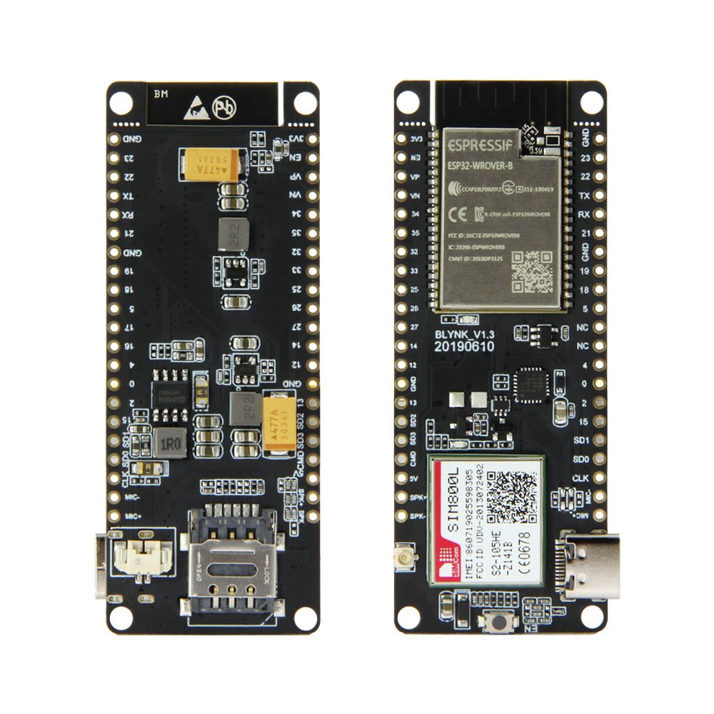 ESP32 With Onboard SIM800L ! esp32 sim800l