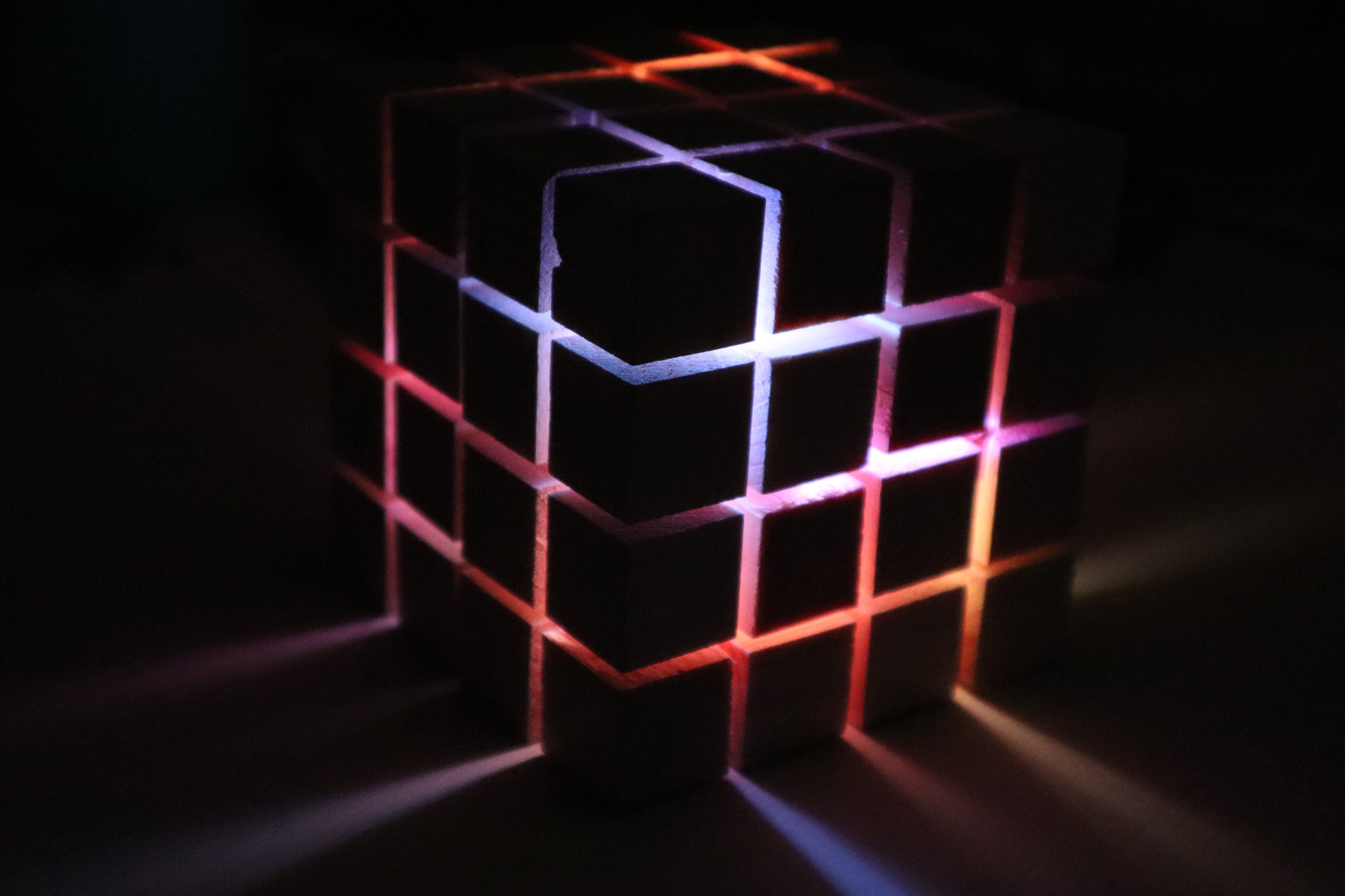 arduino sound reactive cube