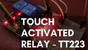 ttp223 touch switch with relay