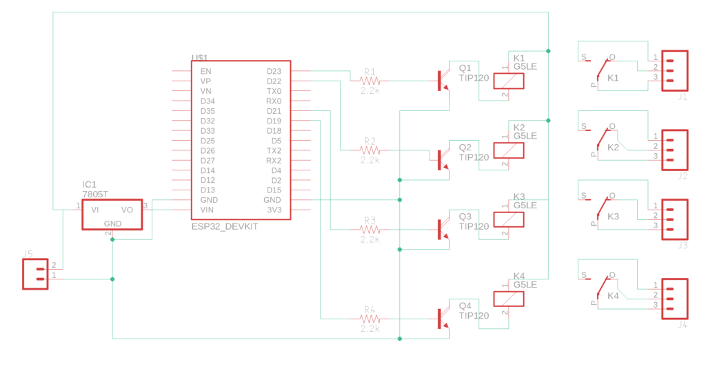  Server Relays ESP32 + Android App » DIY Usthad