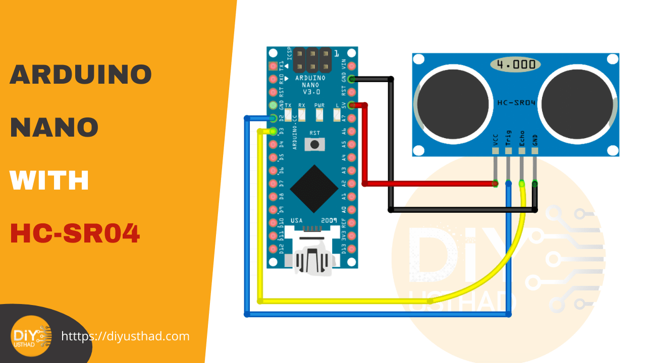 HCSR04 Ultrasonic Distance Meter Flutter With Arduino » DIY Usthad