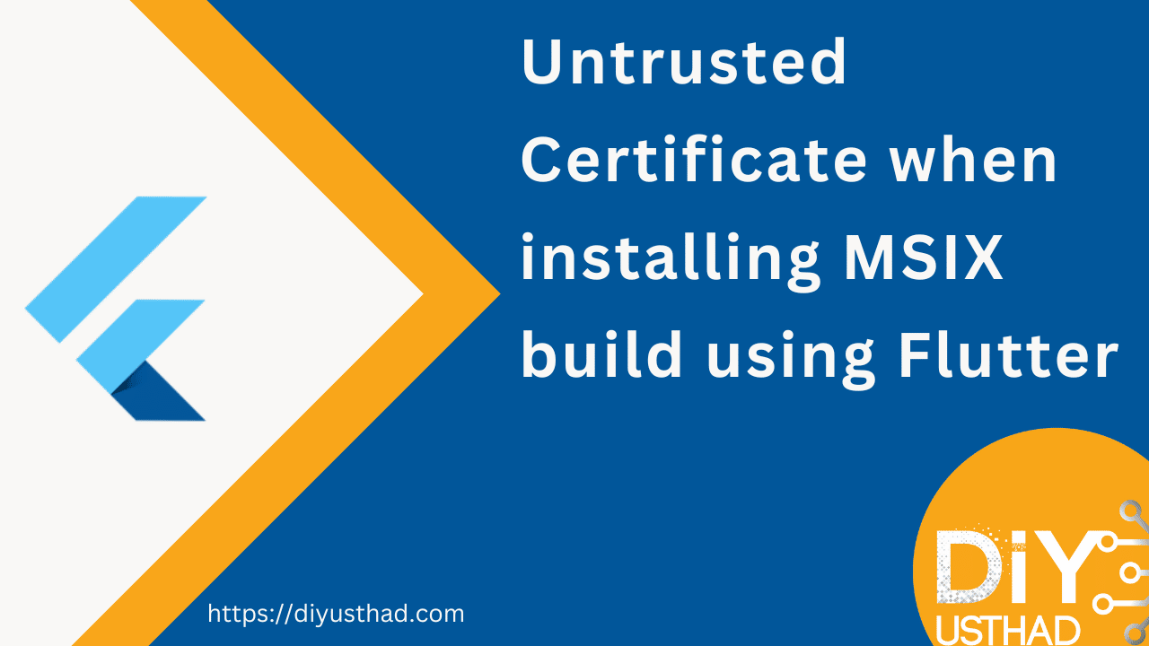 Installing Msix